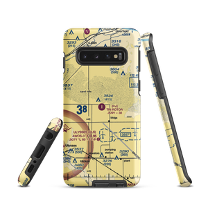 Tri Rotor Airport (3KS9) VFR Sectional Samsung Phone Case