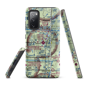 Tri State Steuben County Airport (ANQ) VFR Sectional Samsung Phone Case