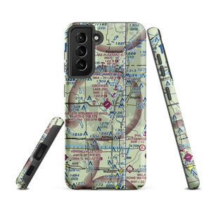 Tri State Steuben County Airport (ANQ) VFR Sectional Samsung Phone Case