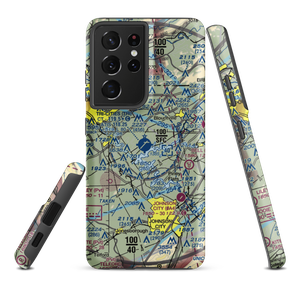 Tri-Cities Regional TN/VA Airport (TRI) VFR Sectional Samsung Phone Case