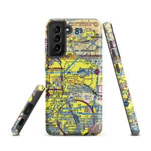 Tri-City Airport (SBT) VFR Sectional Samsung Phone Case