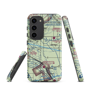 Triangle T Ranch Airport (66CL) VFR Sectional Samsung Phone Case