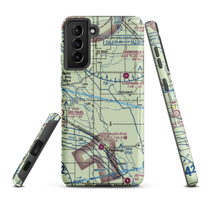 Triangle T Ranch Airport (66CL) VFR Sectional Samsung Phone Case