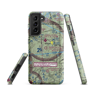 Trigger Gap Airport (17A) VFR Sectional Samsung Phone Case