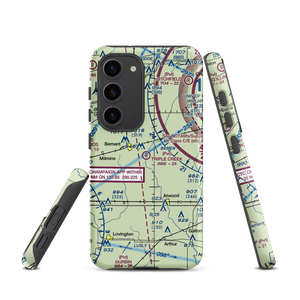 Triple Creek Airport (1IS2) VFR Sectional Samsung Phone Case