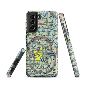 Triple H Airport (2H4) VFR Sectional Samsung Phone Case