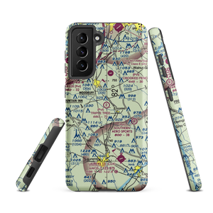 Triple Tree Airport (SC00) VFR Sectional Samsung Phone Case