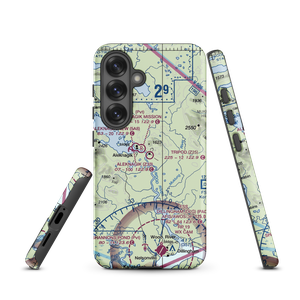 Tripod Airport (Z25) VFR Sectional Samsung Phone Case