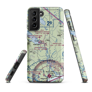 Tripod Airport (Z25) VFR Sectional Samsung Phone Case