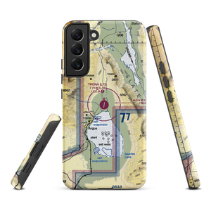 Trona Airport (L72) VFR Sectional Samsung Phone Case