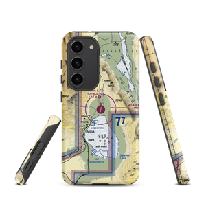 Trona Airport (L72) VFR Sectional Samsung Phone Case