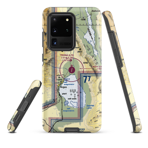 Trona Airport (L72) VFR Sectional Samsung Phone Case