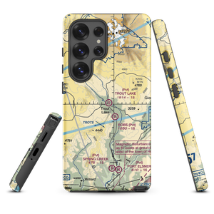 Trout Lake Airport (66WA) VFR Sectional Samsung Phone Case