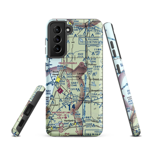 Trowbridge Farms Airport (8MI0) VFR Sectional Samsung Phone Case