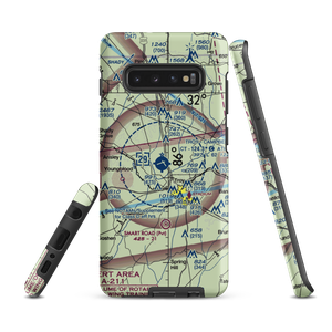 Troy Municipal Airport at N Kenneth Campbell Field (TOI) VFR Sectional Samsung Phone Case