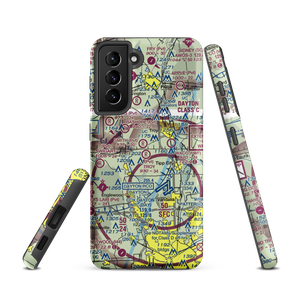 Troy Skypark Airport (OH71) VFR Sectional Samsung Phone Case