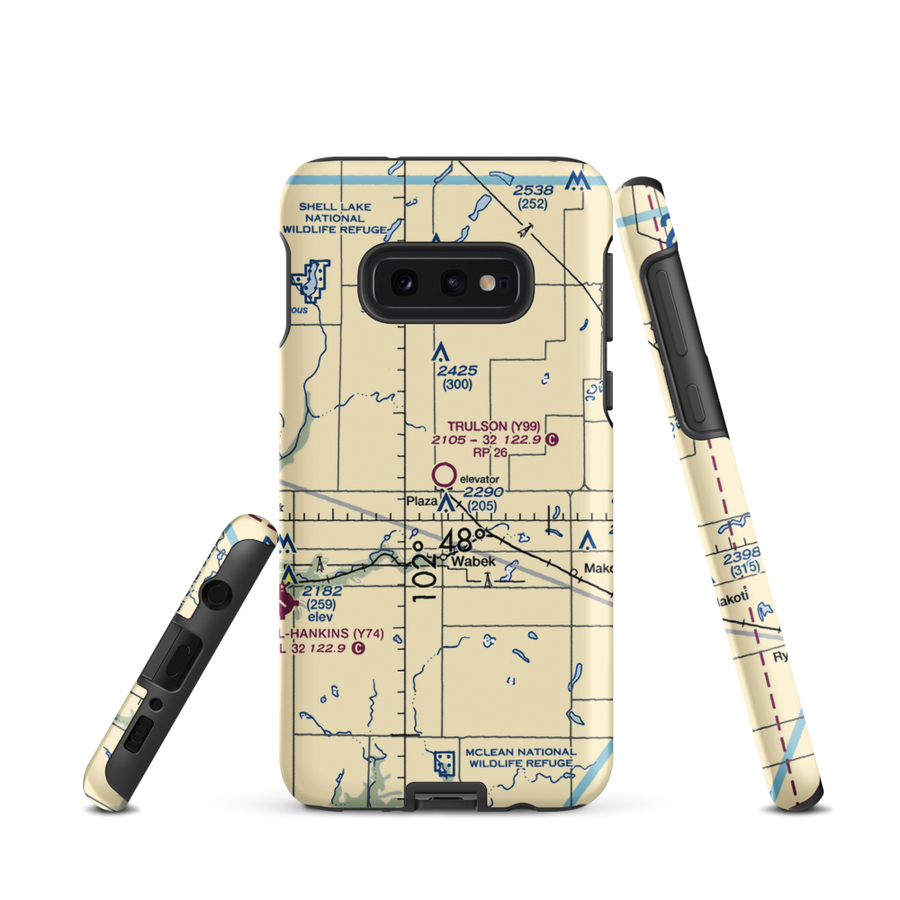 Trulson Field (Y99) VFR Sectional Samsung Phone Case Samsung Galaxy S10e model shown