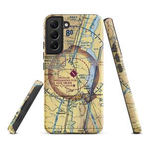 Truth Or Consequences Municipal Airport (TCS) VFR Sectional Samsung Phone Case