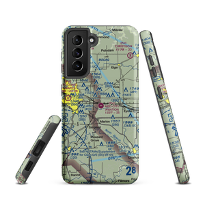 Trygstad Airport (2MN8) VFR Sectional Samsung Phone Case