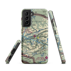 Tucker Guthrie Memorial Airport (I35) VFR Sectional Samsung Phone Case