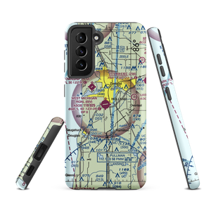 Tulip City Airport (BIV) VFR Sectional Samsung Phone Case