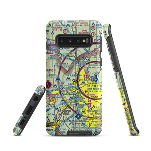 Tulsa Downtown Airpark (TNR) VFR Sectional Samsung Phone Case