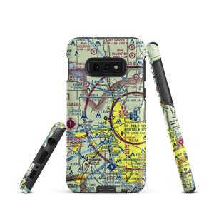 Tulsa Downtown Airpark (TNR) VFR Sectional Samsung Phone Case