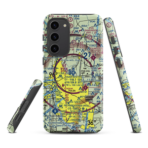 Tulsa International Airport (TUL) VFR Sectional Samsung Phone Case