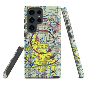 Tulsa International Airport (TUL) VFR Sectional Samsung Phone Case