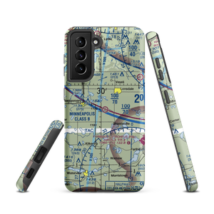 Tuma Private Airport (MN49) VFR Sectional Samsung Phone Case