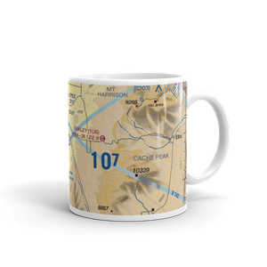 Oakley Municipal Airport (1U6) VFR Sectional  Mug