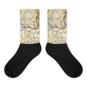 Priest River Municipal Airport (1S6) VFR Sectional Socks