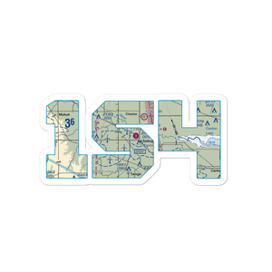 Seiling Airport (1S4) VFR Sectional Sticker