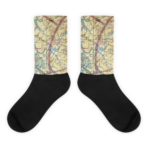Gravelly Valley Airport (1Q5) VFR Sectional Socks