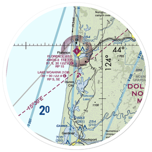 Lake Woahink Seaplane Base (1O0) VFR Sectional Sticker (30 mile)
