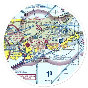 Spadaro Airport (1N2) VFR Sectional Sticker (30 mile)