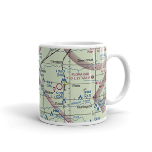 Delphi Municipal Airport (1I9) VFR Sectional  Mug