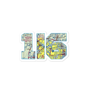 Holiday Inn Lakeview Heliport (1I6) VFR Sectional Sticker