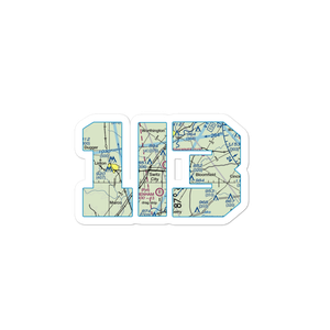 Shawnee Field (1I3) VFR Sectional Sticker