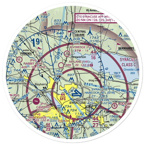 Michael Airfield (1G6) VFR Sectional Sticker (30 mile)