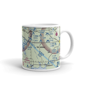 Lake Murray State Park Airport (1F1) VFR Sectional  Mug