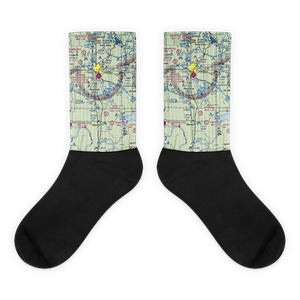 Lake Murray State Park Airport (1F1) VFR Sectional Socks