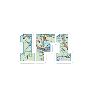 Lake Murray State Park Airport (1F1) VFR Sectional Sticker