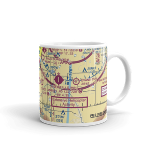 Buffalo Airport (1E7) VFR Sectional  Mug