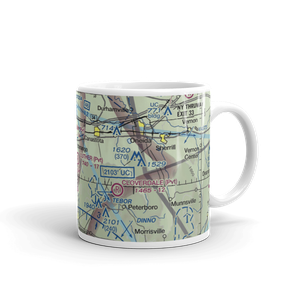 Luther Airport (1D5) VFR Sectional  Mug