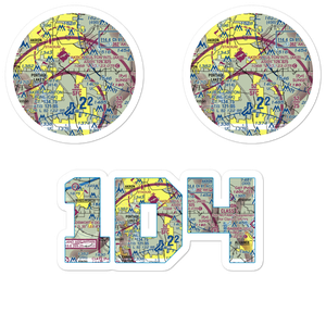 Mayfield Airport (1D4) VFR Sectional Sticker Pack