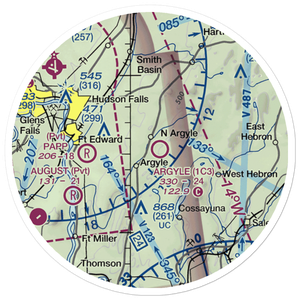 Argyle Airport (1C3) VFR Sectional Sticker (20 mile)