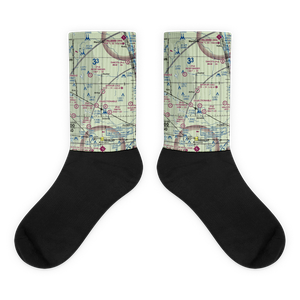 Arthur Airport (1A2) VFR Sectional Socks