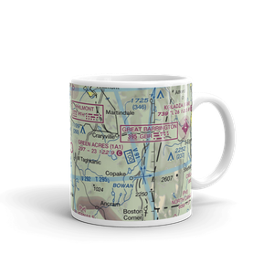 Green Acres Airport (1A1) VFR Sectional  Mug