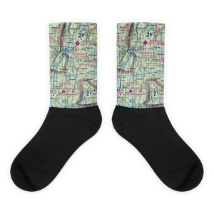 Green Acres Airport (1A1) VFR Sectional Socks